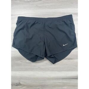 Nike Dri-FIT Womens Black Chevron Running Shorts Size XS Athletic Gym Activewear